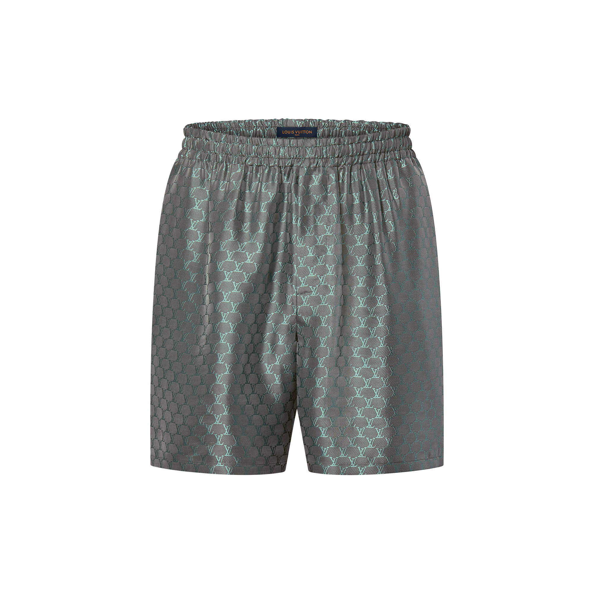 Drawstring Jacquard Silk-Blend Shorts - Ready-to-Wear